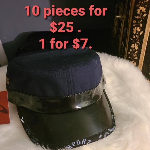 MILITARY STYLE FLAT TOP HAT - Picture 2 of 5